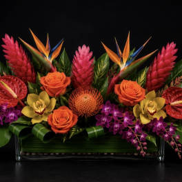 Tropical Dance Luxury Centerpiece