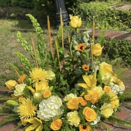Lotwis Luxury Cremation Wreath