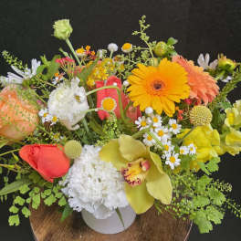 Golden Garden Whimsy
