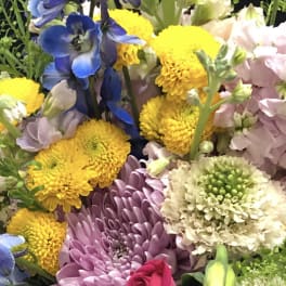 Pastel colors bulk flowers