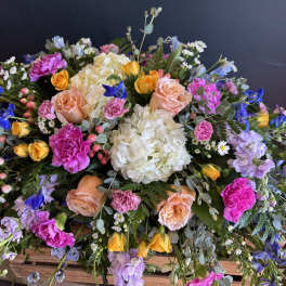 Garden of Grace Casket Spray