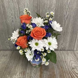 Gator Artwork Flower Mug