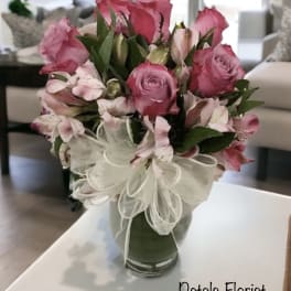 Peruvian Lilies & Roses by Petals