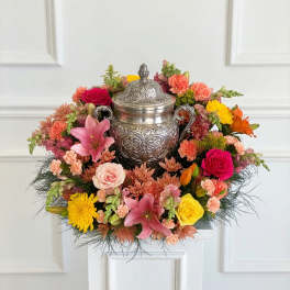 Vibrant Urn Arrangement