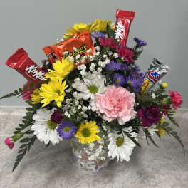 Candy Bar Bouquets