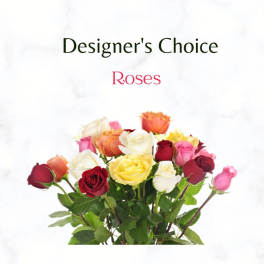 Assorted roses in red, pink, white, and yellow