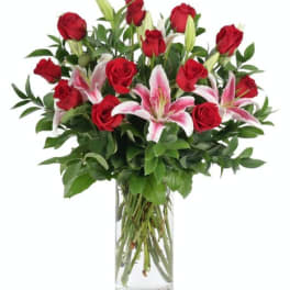 ROSES AND LILIES