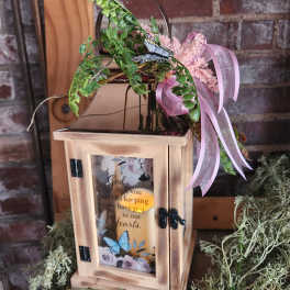 Eckert Florist's "God Has You In His Keeping" Lantern *Our Local Delvery Only