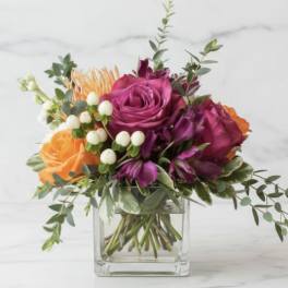 Nirvana Garden- low arrangement/centerpiece