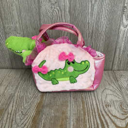 Alligator Purse with Alligator Plushie by Zoologee Plush