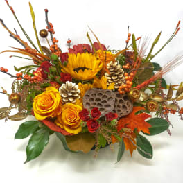 Autumn Elegance Centerpiece
