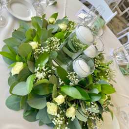 Eucalyptus Elegance Centerpiece