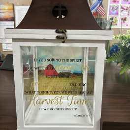 Large Harvest Lantern