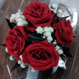 Red Rose Corsage by BloomNation™