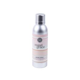 Pink Sweet Grace room spray bottle with a silver cap