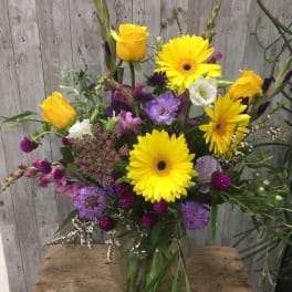 bright and cheerful