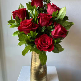 King Crimson in MODERN GOLD VASE