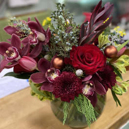 Burgundy Christmas