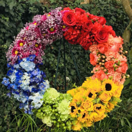Custom Wreath of Color