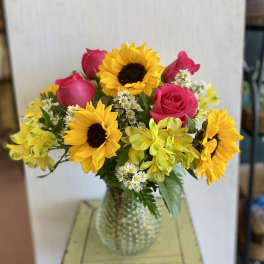 Sunshine + Roses (Pink)