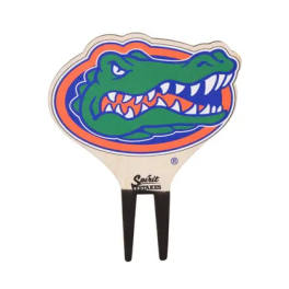 University of Florida Gator Head Color Plant Stake