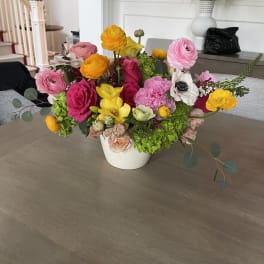 Pink Centerpiece