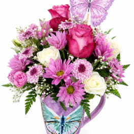 Butterfly Garden Mug