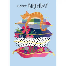 Birthday Cat Card
