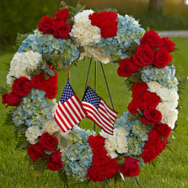 The FTD® To Honor One's Country™ Wreath