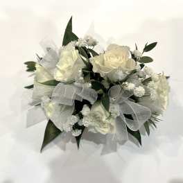 White Rose Corsage