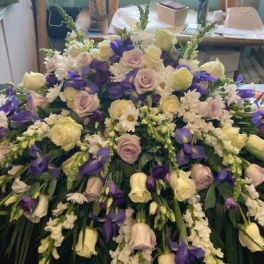 Spring Casket Cover