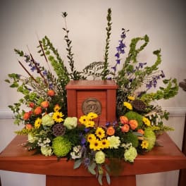 Outdoors Urn Ring of Nature by The Potted Plant