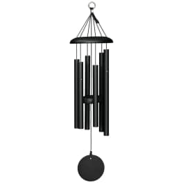 Corinthian Bells Wind Chime 27" - Black