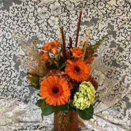 Classic Autumn Vase