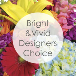 Bright mixed bouquet with lilies, roses, gerbera daisies, and hydrangeas