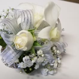Rose, Orchid & Baby's Breath