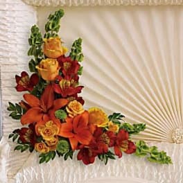 Island Sunset Casket Insert