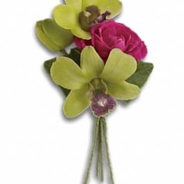 Orchid Celebration Boutonniere