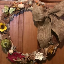 Wooden Wreath