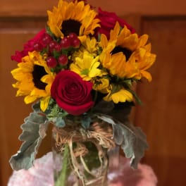 Smiling Sunflowers