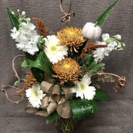 Neutral Autumn Bouquet