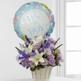 Baby Boy Balloon Bundle