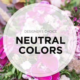 Text overlay on a blurred pink and white floral background