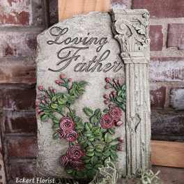 Eckert Florist's "Father" Memorial Stone