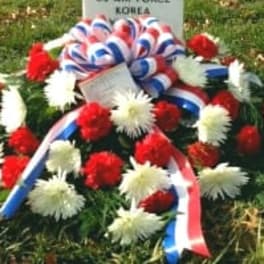 PATRIOTIC GRAVE BLANKET [TT-ANC4]