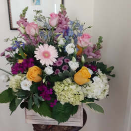 blooms and wood