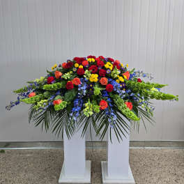 Vibrance Casket Spray