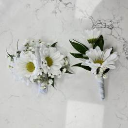 White Daisy Set