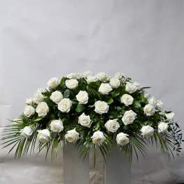 Loved By All Casket Spray