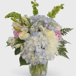 Bountiful Blue Hydrangea Bouquet